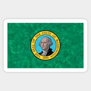 Flag of Washington State Sticker